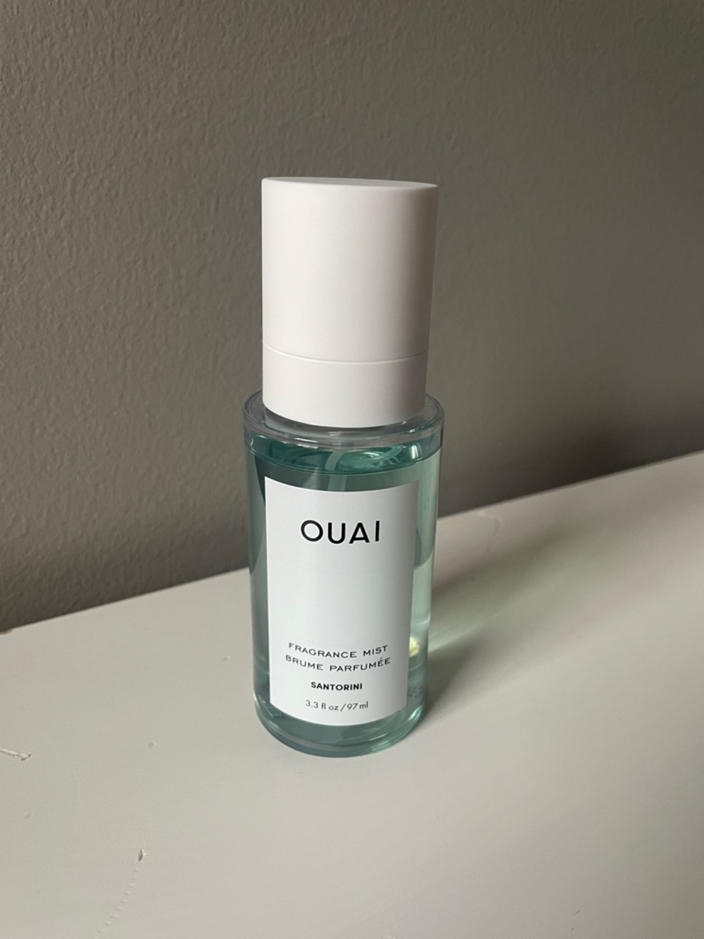 OUAI Mist in Aqua & White